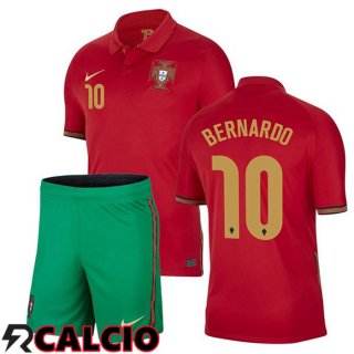 Prima Maglia Nazionale Portogallo (BERNARDO 10) Bambino 2020/2021