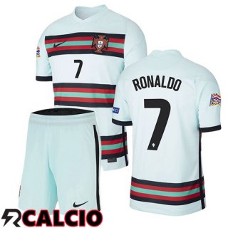 Seconda Maglia Nazionale Portogallo (RONALDO 7) Bambino 2020/2021