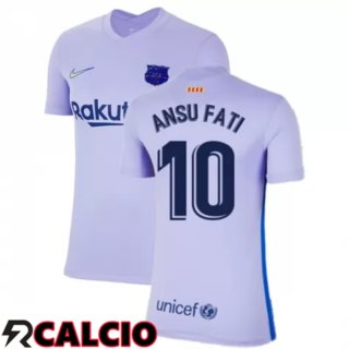 Seconda Maglia FC Barcellona (ANSU FATI 10) Donna Viola 2021/2022