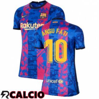 Terza Maglia FC Barcellona (ANSU FATI 10) Donna Terza 2021/2022