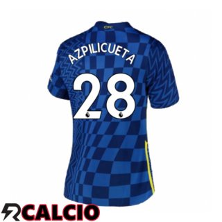 Prima Maglia FC Chelsea (AZPILICUETA 28) Donna Blu 2021/2022