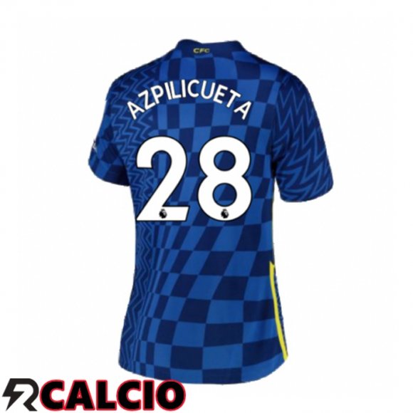 Prima Maglia FC Chelsea (AZPILICUETA 28) Donna Blu 2021/2022