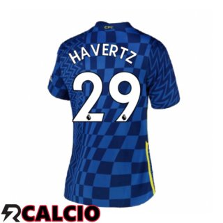 Prima Maglia FC Chelsea (HAVerdeZ 29) Donna Blu 2021/2022