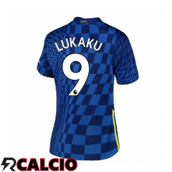 Prima Maglia FC Chelsea (LUKAKU 9) Donna Blu 2021/2022