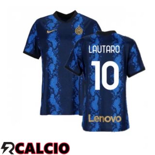Prima Maglia Inter Milan（LAUTARO 10）Donna Blu 2021/2022