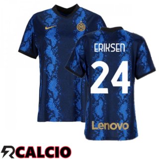 Prima Maglia Inter Milan（ERIKSEN 24）Donna Blu 2021/2022