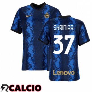 Prima Maglia Inter Milan（SKRINIAR 37）Donna Blu 2021/2022