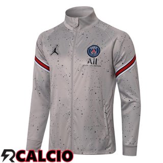 Giacca Calcio JORDAN Paris PSG Grigio 2021/2022