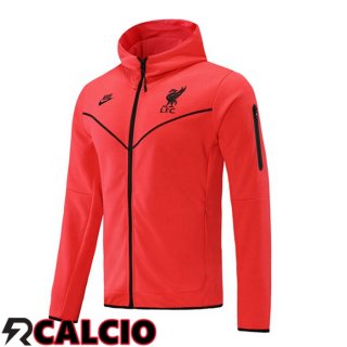 Giacca Con Cappuccio FC Liverpool Arancia 2021/2022