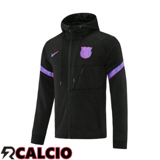 Giacca Con Cappuccio FC Barcellona Nero 2021/2022