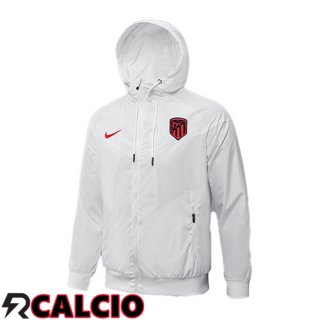 Giacca Con Cappuccio Atletico Madrid Bianco 2021/2022