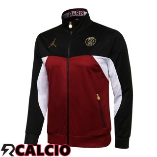 Giacca Calcio JORDAN Paris PSG Nero Rosso 2021/2022