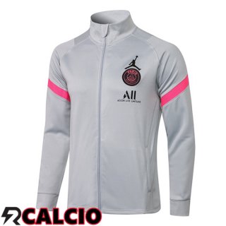 Giacca Calcio JORDAN Paris PSG Grigio Clair 2021/2022