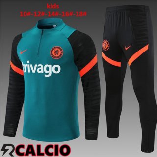 Tuta Calcio Bambino FC Chelsea Verde 2021/2022