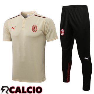 Maglia Polo AC Milan + Pantaloni Giallo 2021/2022
