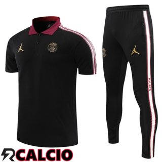 Maglia Polo JORDAN Paris PSG + Pantaloni Nero 2021/2022
