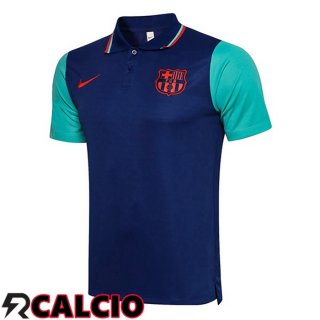 Maglia Polo FC Barcellona Blu 2021/2022