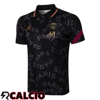 Maglia Polo Paris PSG Nero 2021/2022