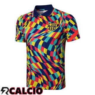 Maglia Polo FC Barcellona Giallo Blu 2021/2022
