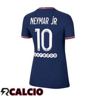 Prima Maglia Paris PSG（Neymar Jr 10）Donna Blu 2021/2022