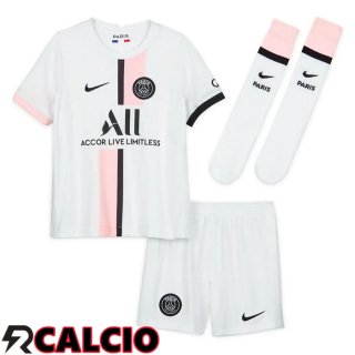 Seconda Maglia Paris PSG Bambino Stadium x Jordan Bianco 2021/2022