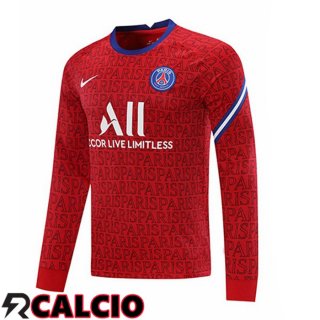 Felpa Allenamento Paris PSG Rosso 2021/2022
