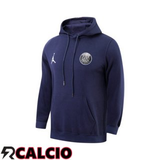 Felpa Allenamento Con Cappuccio JORDAN Paris PSG Blu Royal 2021/2022