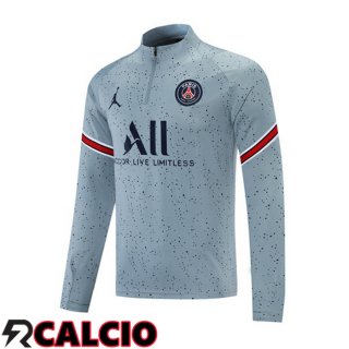 Felpa Allenamento Paris PSG Jordan Nero Bianco 2021/2022