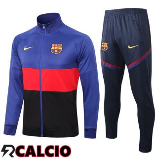 Insieme Tuta Calcio - Giacca FC Barcellona Blu Rosso Nero 2021/2022