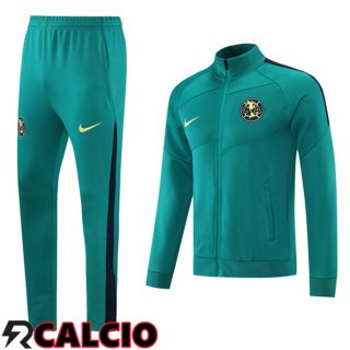 Insieme Tuta Calcio - Giacca Club America Verde 2021/2022