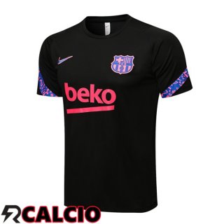 T Shirt Allenamento FC Barcellona Nero 2021/2022