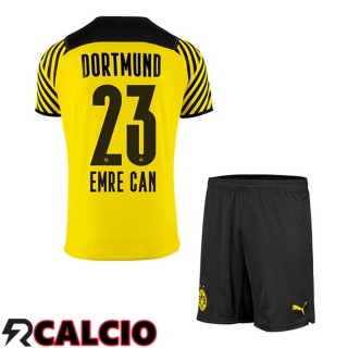 Prima Maglia Dortmund BVB (Emre Can 23) Bambino Giallo 2021 2022