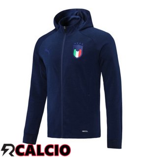 Giacca Con Cappuccio Italia Blu 2021/2022