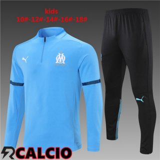 Tuta Calcio Bambino Marsiglia Blu 2021/2022
