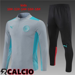 Tuta Calcio Bambino Manchester City Grigio 2021/2022