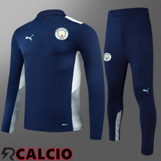 Tuta Calcio Bambino Manchester City Blu 2021/2022