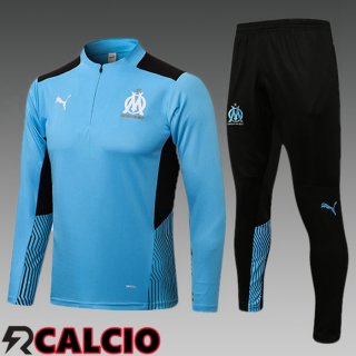 Tuta Calcio Bambino Marsiglia Blu 2021/2022