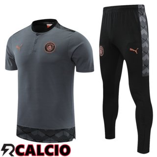 Maglia Polo Manchester City + Pantaloni Grigio 2021/2022