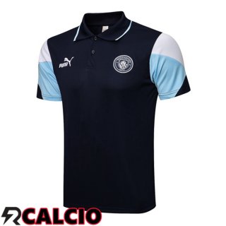 Maglia Polo Manchester City Blu Royal 2021/2022