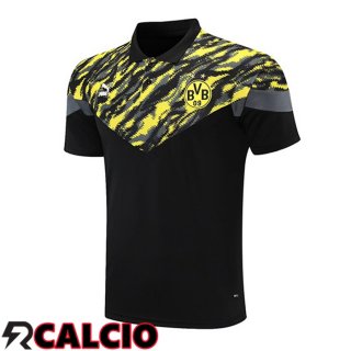 Maglia Polo Dortmund BVB Nero Giallo 2021/2022