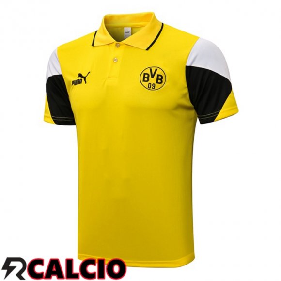 Maglia Polo Dortmund BVB Giallo 2021/2022