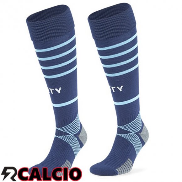 Terza Calzini Calcio Manchester City Terza 2021/2022