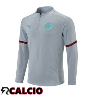 Felpa Allenamento Manchester City Grigio 2021/2022