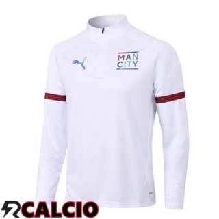 Felpa Allenamento Manchester City Bianco 2021/2022