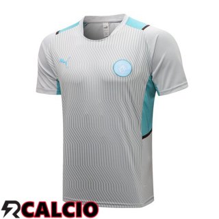 T Shirt Allenamento Manchester City Grigio 2021/2022
