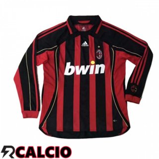 Prima Maglia AC Milan Manica Lunga Retro 2006-2007