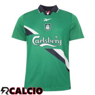 Seconda Maglia FC Liverpool Retro Verde 1999-2000