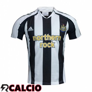 Prima Maglia Newcastle United Retro Bianco Nero 2005-2006