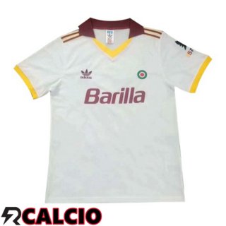 Seconda Maglia Roma Retro Bianco 1991-1992