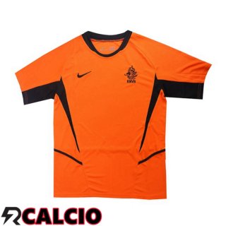 Prima Maglia Paesi Bassi Retro Arancia 2002